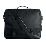 Branded 600D polyester document bag with Pockets