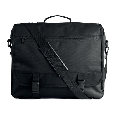 Branded 600D polyester document bag with Pockets