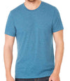 Canvas Unisex Tri-Blend T-Shirt Steel Blue Tri-Blend