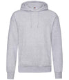 Fruit of the Loom Classic Hooded Sweatshirt Heather Grey