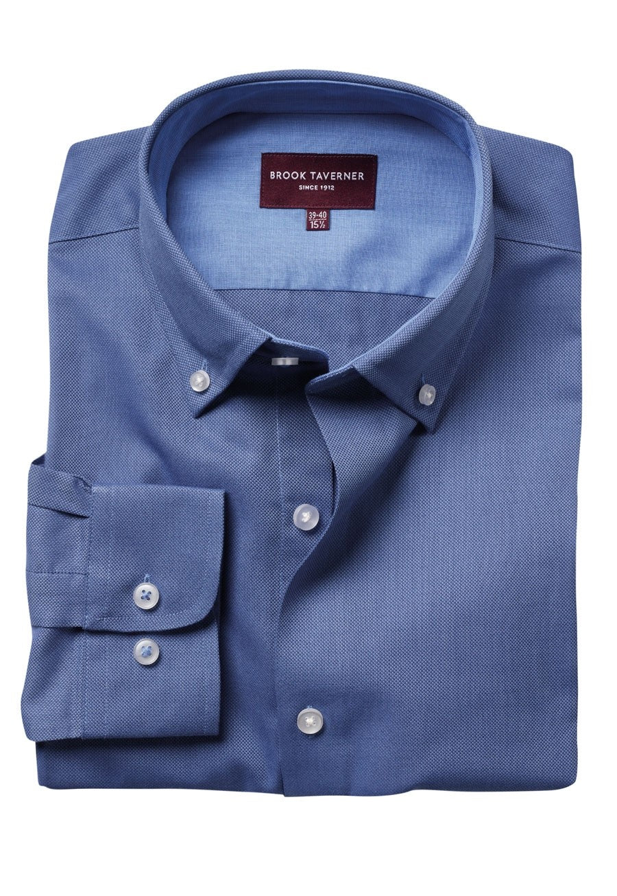 Branded Brook Taverner Toronto Royal Oxford Shirt