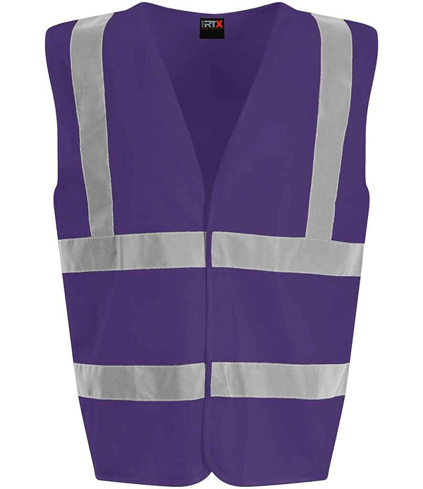 Pro RTX High Visibility Waistcoat Purple