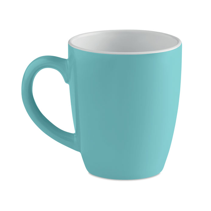 Branded Ceramic coloured mug 290 ml