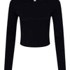 Branded Bella Micro Rib Long Sleeve Baby T-Shirt