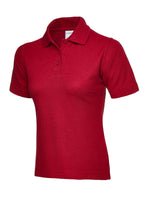 Branded Ladies Active Cotton Poloshirt