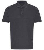 Pro RTX Pro Wicking Piqué Polo Shirt Solid Grey