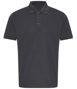 Pro RTX Pro Wicking Piqué Polo Shirt Solid Grey