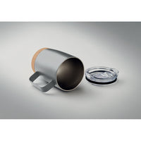 Double wall tumbler 300ml with Cork Base