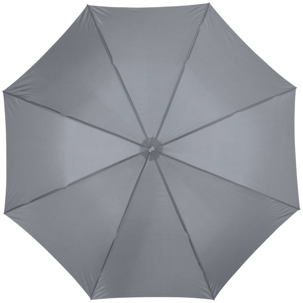 Branded Lisa 23" auto open umbrella with wooden handle