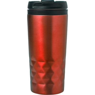 Branded Badgerdale Stainless steel double walled travel mug (300ml)