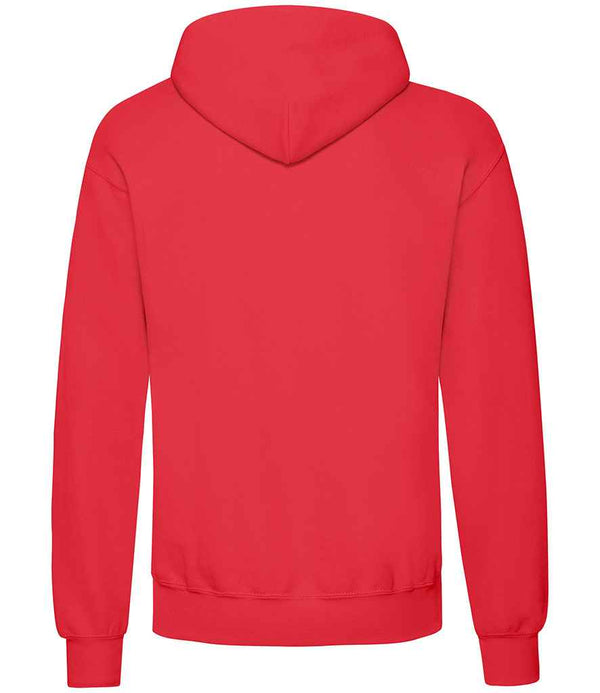Fruit of the Loom Classic Hooded Sweatshirt Red
