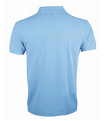 SOL'S Prime Poly/Cotton Piqué Polo Shirt Sky Blue