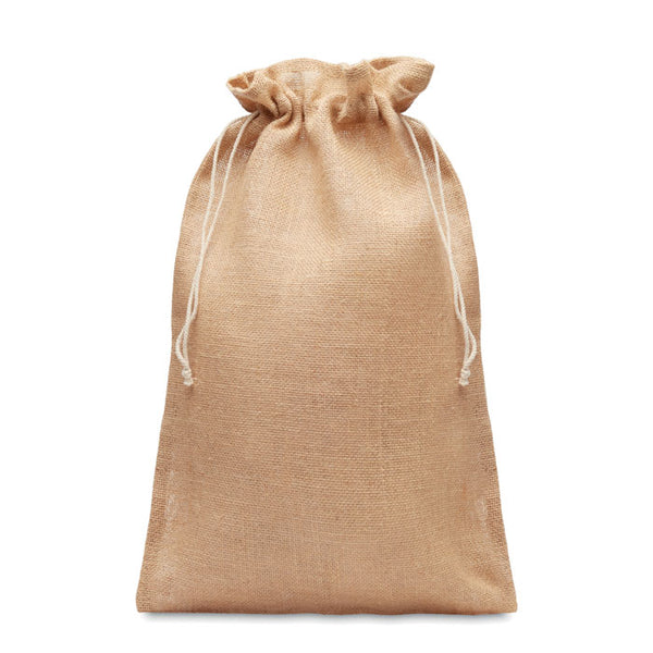 Large jute gift bag