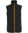 Regatta Navigate Fleece Bodywarmer Black/Orange Pop