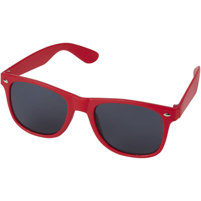 Branded Sun Ray recycled plastic sunglasses