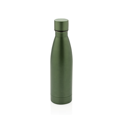 Branded RCS Recycled stainless steel solid vacuum bottle