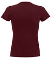 SOL'S Ladies Imperial Heavy T-Shirt Burgundy