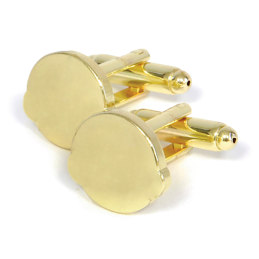 Branded Bespoke Metal Cufflinks