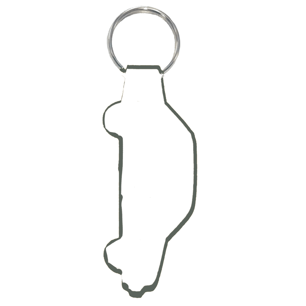 Branded Car Shaped Keyfob