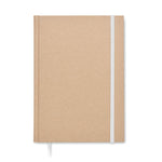 Branded A5 recycled page notebook with Recycled Cover