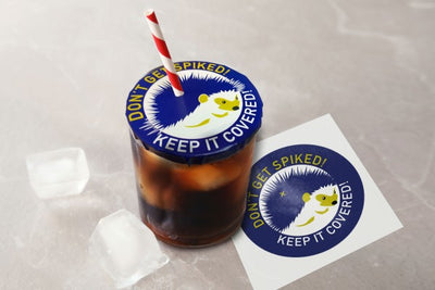 Branded Anti Spike Drink Safety Covers