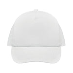 Organic cotton baseball cap White