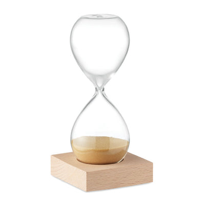 Branded 5 minute sand hourglass