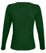 SOL'S Ladies Imperial Long Sleeve T-Shirt Bottle Green