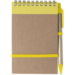 Branded Boraraigh Cardboard notebook with ballpen