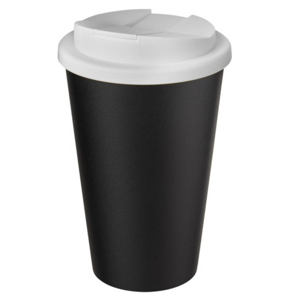 Americano® Eco 350 ml recycled tumbler with spill-proof lid