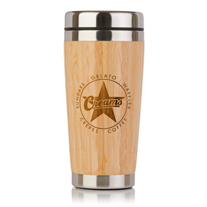 Bamboo Double Wall Travel Mug | Branded Bamboo Travel Mug