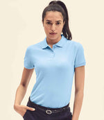 Fruit of the Loom Lady-Fit Premium Cotton Piqué Polo Shirt