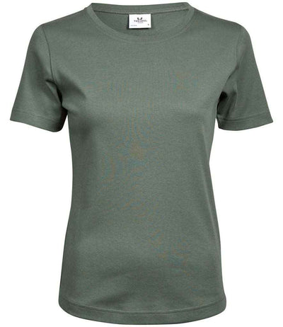 Tee Jays Ladies Interlock T-Shirt Leaf Green
