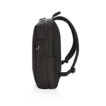 Branded Swiss Peak AWARE™ RFID and USB A laptop backpack