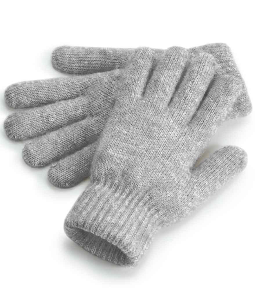 Branded Beechfield Cosy Ribbed Cuff Gloves