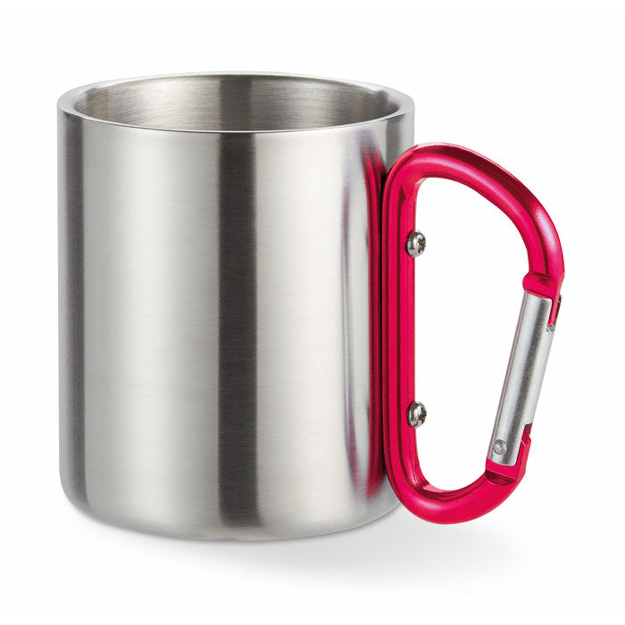 Branded Metal mug & carabiner handle