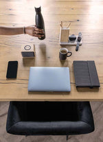 Ontario recycled plastic & bamboo 3-in-1 wireless charger