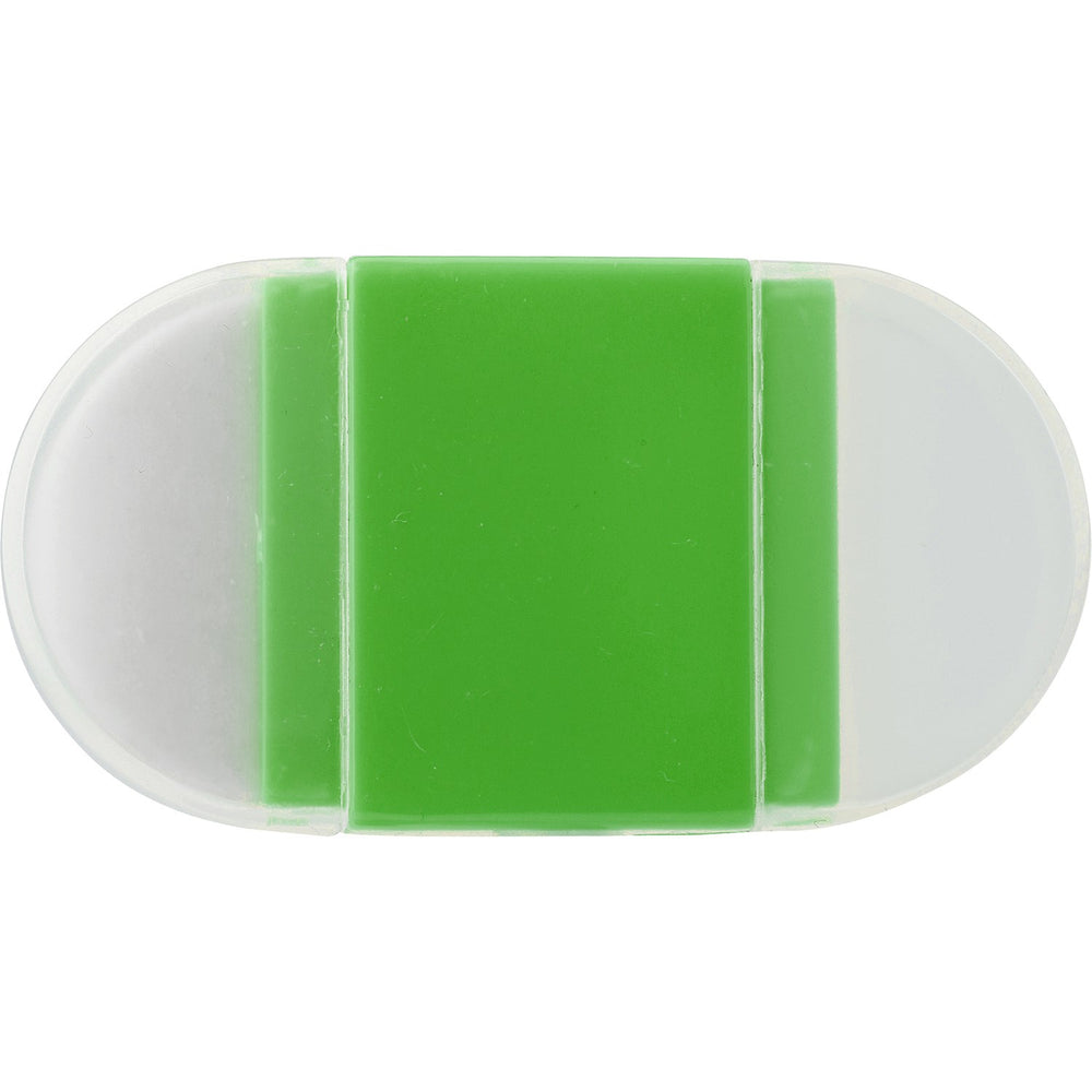 Branded Dunbeath Eraser with pencil sharpener