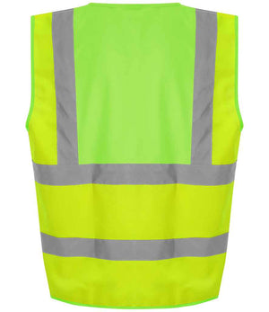 Pro RTX High Visibility Waistcoat Yellow/Lime Green