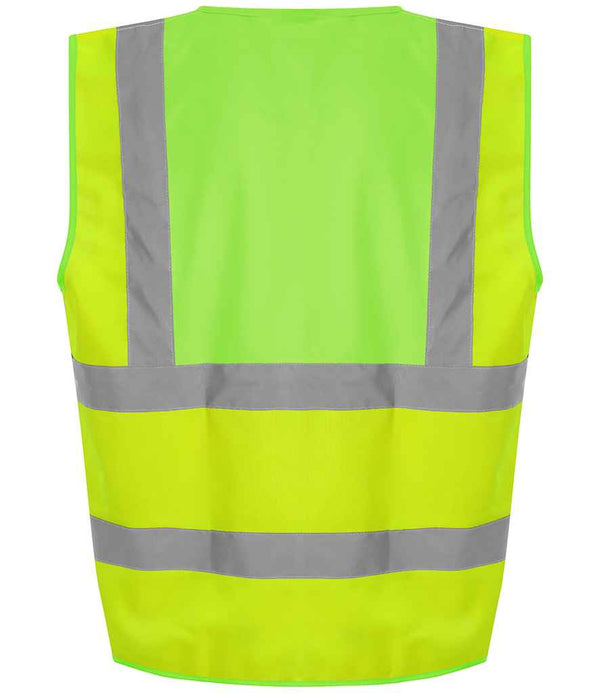 Pro RTX High Visibility Waistcoat Yellow/Lime Green