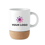 Sublimation mug with cork base