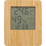 Branded Novia Bamboo weather station