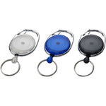 Branded Gerlos roller clip keychain