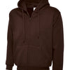 Branded Adults Classic Full Zip Hooded Sweatshirt