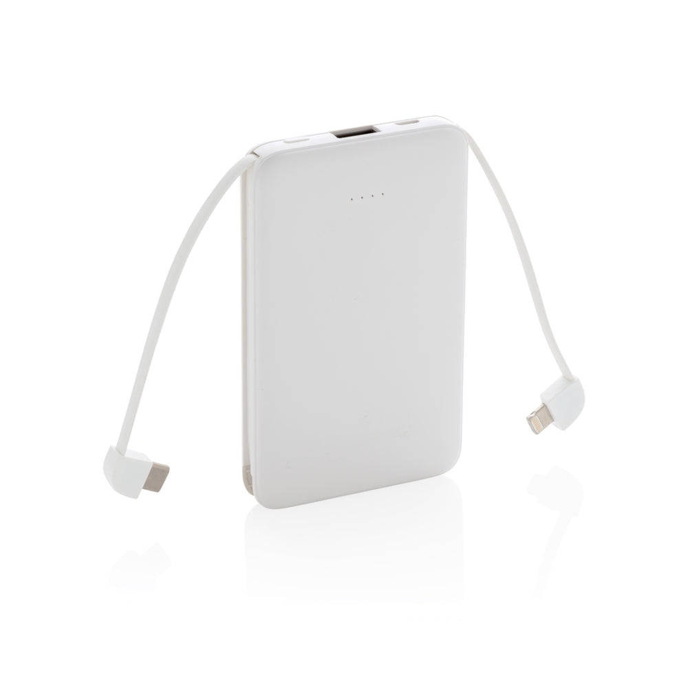 RCS recycled plastic 5.000 mAh powerbank