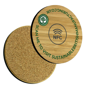 NFC Bamboo Coaster