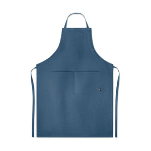 Hemp adjustable apron 200 gr/m² Blue