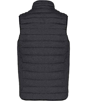 Kariban Lightweight Padded Bodywarmer Marl Dark Grey