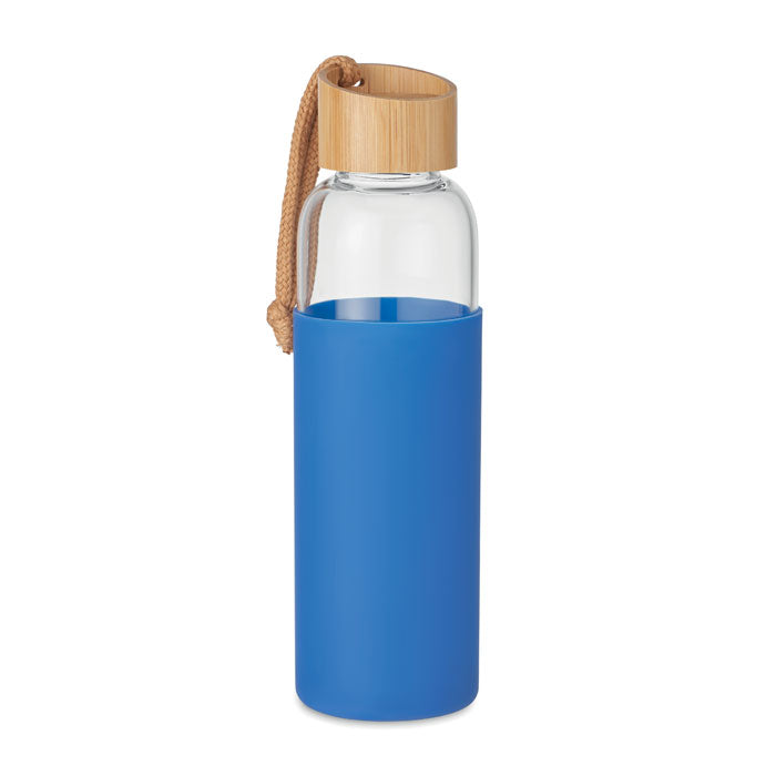Branded Glass Bottle 500 ml in pouch