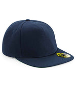 Branded Beechfield Original Flat Peak Snapback Cap